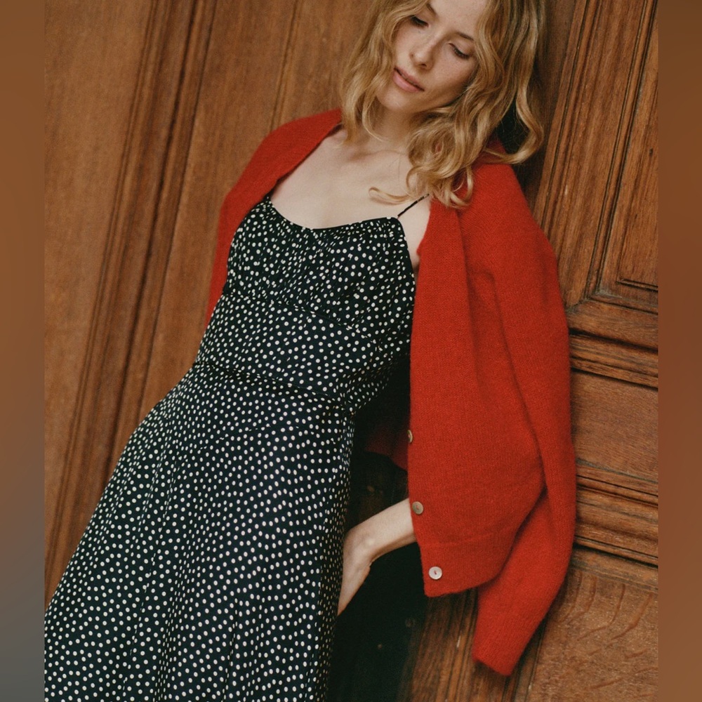 DOEN ROSARIA DRESS IN CAMILLE DOT, brand new without tags, never worn, No flaws.